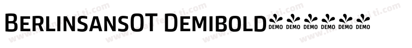 BerlinsansOT Demibold字体转换